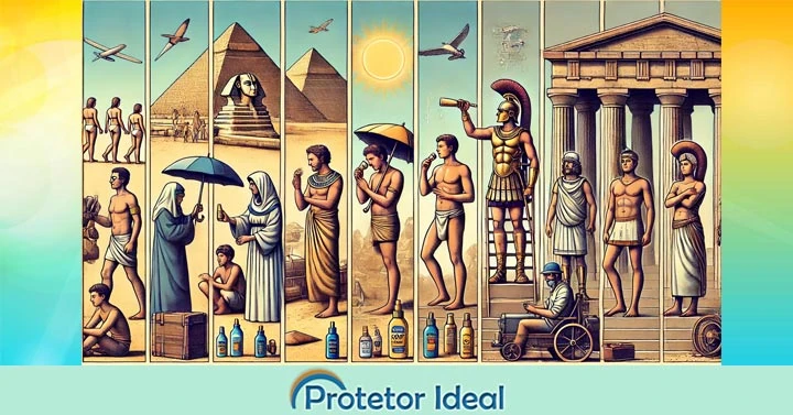 Protetor Solar: Da Antiguidade à Tecnologia Moderna