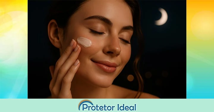 Posso Usar Protetor Solar à Noite? Quando Faz Sentido e Quando Não